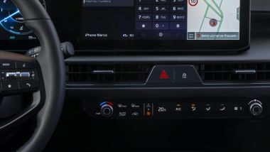 Comandi del clima ''touch'' (non tutti), ma ugualmente pratici