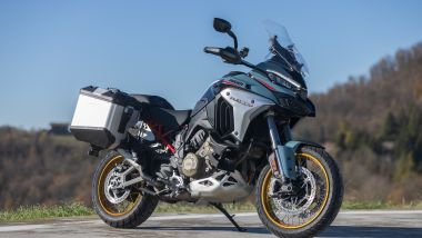 Ducati Multistrada V4 Rally 2026, il Jade Green esce dalla solita palette colori di Ducati