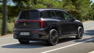 Nuova Mercedes GLB 2026, il caratteristico posteriore