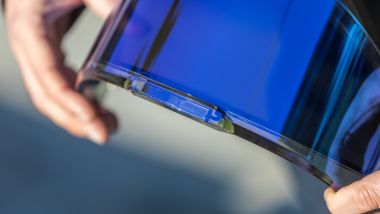 Grazie al pannello fotovoltaico, Shark Irid non ha bisogno di batterie da ricaricare