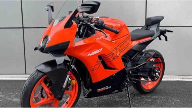 La moto pizzicata in Cina, lì si chiamerà RC 450