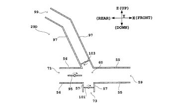 Brevetti Yamaha: il secondo terminale verticale rivolto verso il suolo è attivo solo quando la moto è piegata