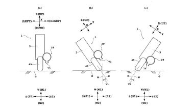 Brevetti Yamaha: quando la moto è piegata in curva, lo scarico viene diretto verso l’esterno