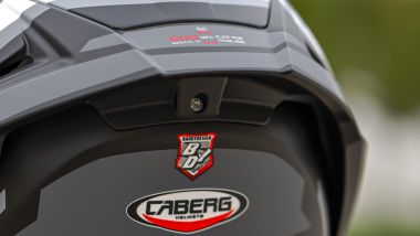 Caberg SOS Medical ID, qui si trova il chip NFC