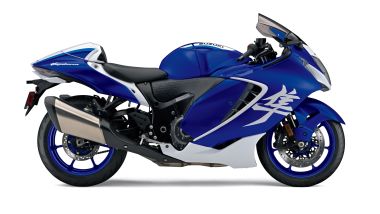 Suzuki Hayabusa 2026 Special Edition in Blu Montreal