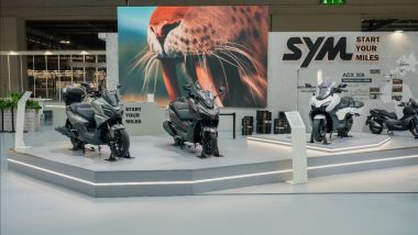 Le novità SYM per il 2026 in esposizione durante EICMA 2025