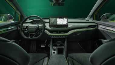 Skoda Elroq RS Matt Edition, l'abitacolo