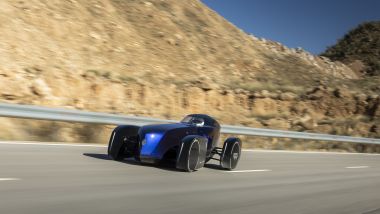 Renault Filante Record 2025, vista 3/4 anteriore