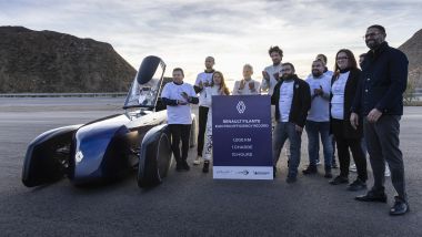 Renault Filante Record 2025 ottenuto il primato