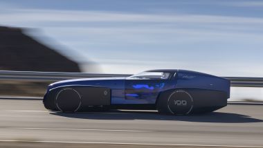 Renault Filante Record 2025, vista laterale