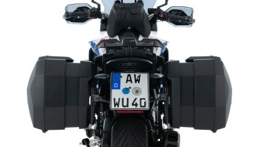 Wunderlich X‑CASE X30 VARIO. Possono estendersi lateralmente di 7 cm con un guadagno di 10 litri