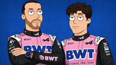 Pierre Gasly, Franco Colapinto, Alpine, Griffin. Credits: ChatGPT