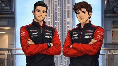 Esteban Ocon, Oliver Bearman, Haas, Star Wars. Credits: ChatGPT