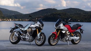 Moto Guzzi V100 Mandello S, la prova. Due le colorazioni disponibile per la versione S