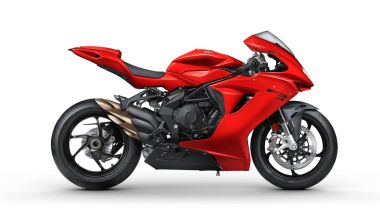 MV Agusta F3 R 2026: vista laterale