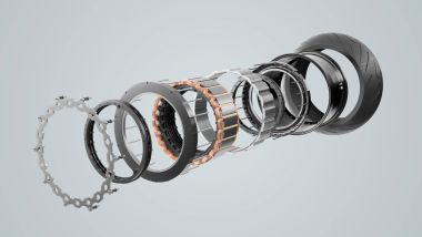 Verge TS Pro, la prima moto di serie con batteria allo stato solido. Il motore
