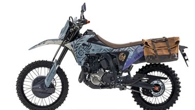 Suzuki concept DR-Z4S Monster Hunter Wilds Edition, verr&agrave; presentato al Tokyo Auto Salon