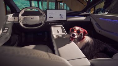 Xpeng P7+, plancia e strumentazione