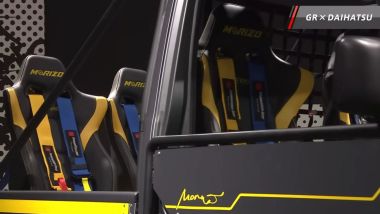 GR Hijet Morizo K-Trail, i sedili nel cassone posteriore