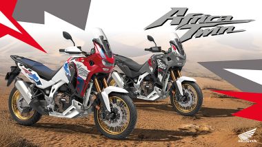 Honda CRF1100L Africa Twin e Africa Twin Adventure Sports, nuove colorazioni per i modelli 2026. In foto, l'Adventure Sports