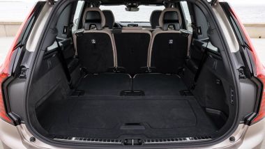 Volvo XC90 B5 Mild Hybrid, il bagagliaio