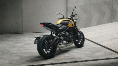 Triumph Trident 660 2026: 3/4 posteriore destro