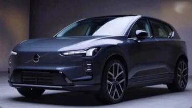 Nuova Volvo EX60, la foto sfuggita in Rete