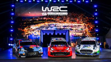 WRC 2026: le auto di Hyundai, Toyota e Ford