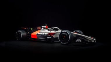 F1 2026: la nuova livrea Audi - Foto: Twitter @F1