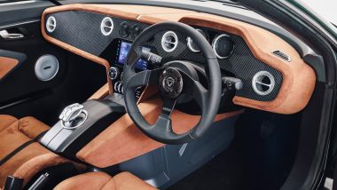 Caterham Project V, volante e strumentazione