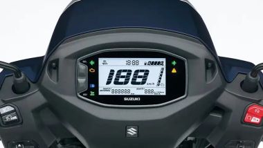 Suzuki Address 125 2026, ecco la nuova strumentazione digitale