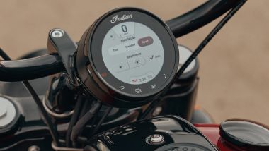 Indian Chief Vintage 2026: il display &egrave; ''touch'', a colori
