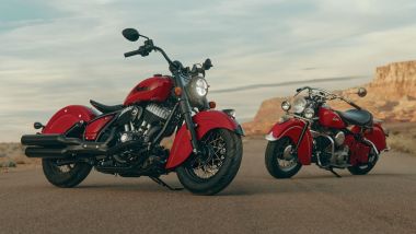 Indian Chief Vintage 2026: qui, insieme alla Chief alla quale si ispira