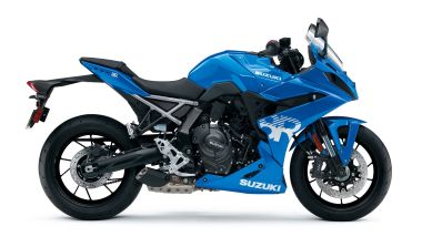 Suzuki GSX-8S e GSX-8S Evo 2026; qui la standard in blu