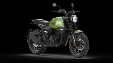 Morbidelli NR125X 2026, tre le colorazioni tra cui questo verde