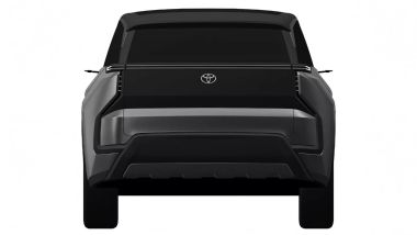 Toyota BZ Large Concept 2021, il posteriore