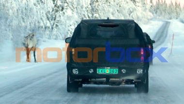 Nuova Hyundai Santa Fe 2027, il posteriore