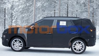 Nuova Hyundai Bayon 2027, vista laterale