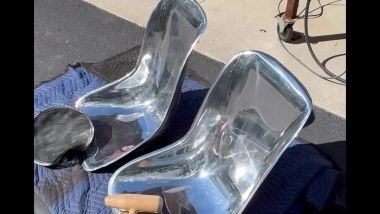 Runge Helios RS016, l'anima in alluminio dei sedili