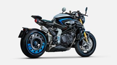 MV Agusta Rush Titanio, 3/4 posteriore