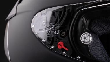 Shoei X-SPR Pro, ecco le nuove grafiche 2026. In foto, i generatori di vortice sulla visiera