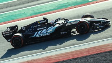F1 test Barcellona 2026: Andrea Kimi Antonelli | Foto: Twitter @MercedesAMGF1