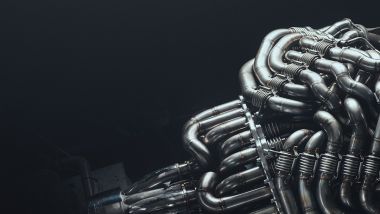 Lo scarico del V12 di De Tomaso P900: no comment