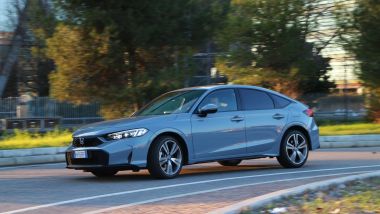 Honda Civic 2026 e:HEV, il test drive