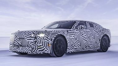 Nuova Jaguar elettrica: proseguono i test invernali