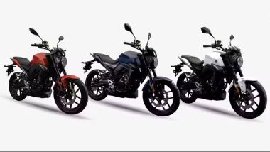 Dove ti ho già vista, AJS JS125-X? Ah, sì: sul sito Honda! Nell'immagine, la gamma colori