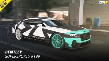 Bentley Supersports in CSR2, 3/4 anteriore
