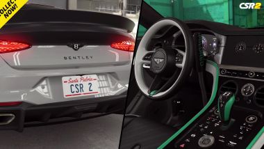 Bentley Supersports in CSR2, interni 