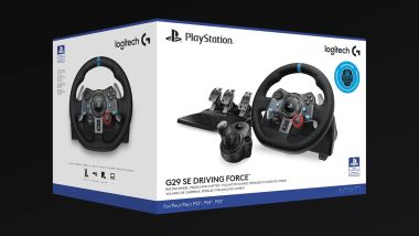 Volante Logitech G29 in bundle con pedaliera e cambio per Playstation