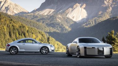Audi Concept C &egrave; l'erede spirituale di Audi TT. Per&ograve; elettrica
